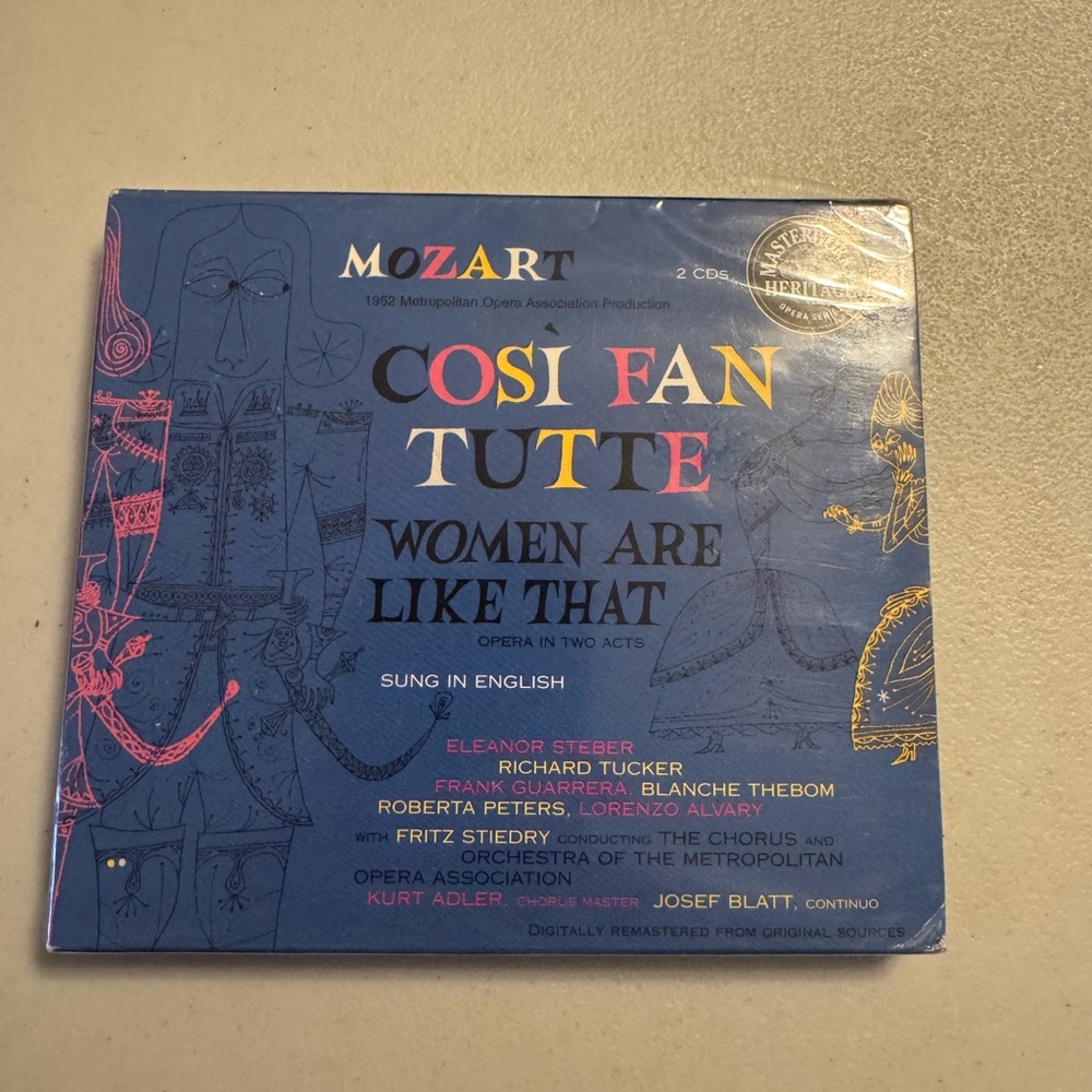 Mozart Cosi Fan Tutte CD Set